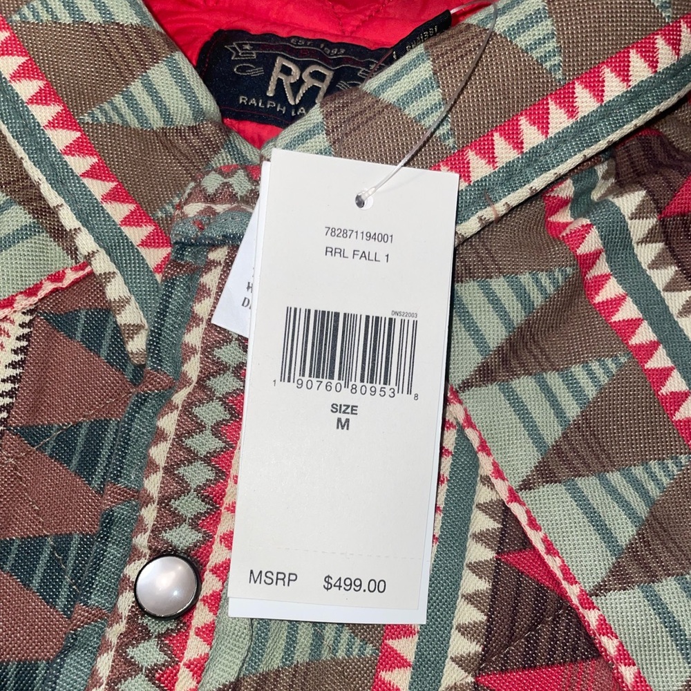 RRL Quilted Shirt Jacket - Picture 2 of 16